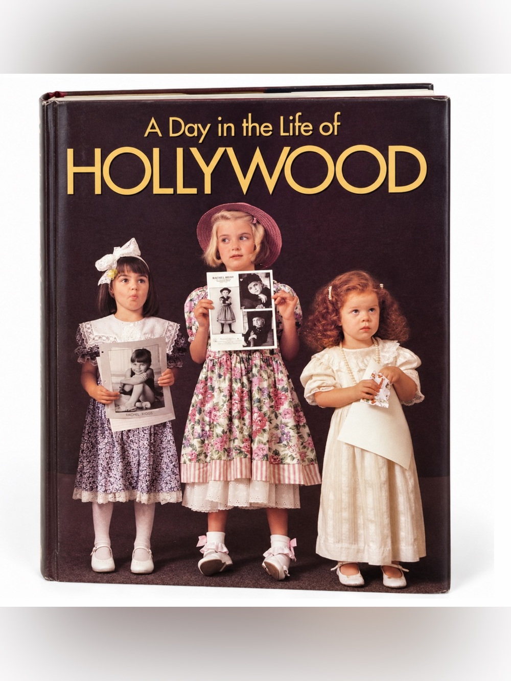 Day in Life of Hollywood 1992 Vintage Hardcover Photography Coffee Table Book VG